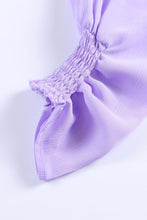 Load image into Gallery viewer, Smocked Puff Sleeve Square Neck Top