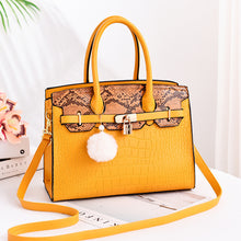 Load image into Gallery viewer, Traci K Collection( Pick Your Color) Birkin style handbag shoulder cross handbag handbags a generation w/ purse charm