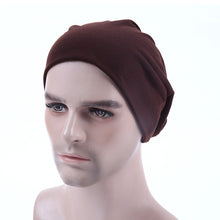 Load image into Gallery viewer, Hat Sleeve Cap Women Riding Windproof Thermal Cotton Solid Color Confinement Autumn and Winter