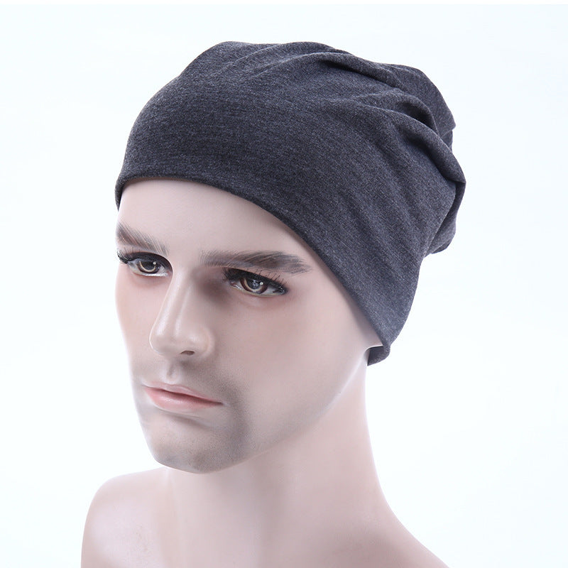 Hat Sleeve Cap Women Riding Windproof Thermal Cotton Solid Color Confinement Autumn and Winter