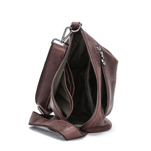 Load image into Gallery viewer, Black angel fashion trend leather men's Messenger bag multi-function casual street tide bag men's bag cross-border generation