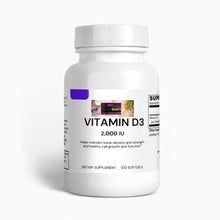 Load image into Gallery viewer, Self-Vitamin D3 2,000 IU