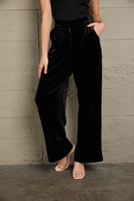 Load image into Gallery viewer, Double Take Loose Fit High Waist Long Pants with Pockets
