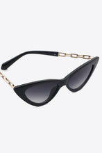 Load image into Gallery viewer, Traci K Collection Chain Detail Cat-Eye Sunglasses