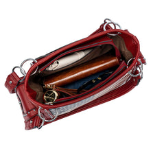 Load image into Gallery viewer, Lavawa All American by Traci K Collection Patriotic Studded Concealed Carry Tote Crossbody Handbag Purse