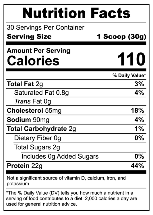 SELF- Whey Protein (Salty Caramel Flavour)