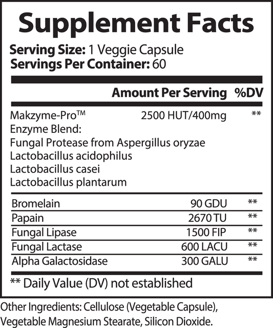 Self-Digestive Enzyme Pro Blend
