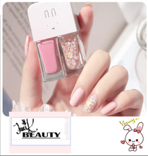 Load image into Gallery viewer, đ
Traci K Beauty Nail Polish New fast-drying Long shelf lasting double color sequin armor oil free toaster oil set make-up