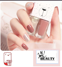Load image into Gallery viewer, đ
Traci K Beauty Nail Polish New fast-drying Long shelf lasting double color sequin armor oil free toaster oil set make-up