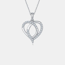 Load image into Gallery viewer, Moissanite 925 Sterling Silver Heart Shape Necklace