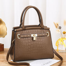 Load image into Gallery viewer, Crocodile Pattern Bag ( Pick Your Color) female fashion handbag shoulder diagonal crossbag cross-border HANDBAGS one generation