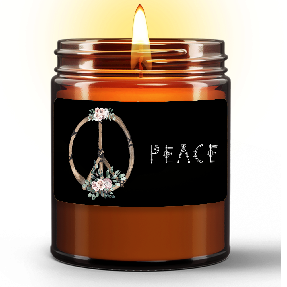 Peace /Mood Booster Meditation /Prayer Candle ( Zen Collection)๐