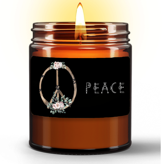 Peace /Mood Booster Meditation /Prayer Candle ( Zen Collection)🕊