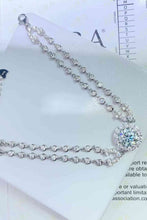 Load image into Gallery viewer, 2 Carat Moissanite Double-Layered Bracelet