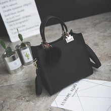 Load image into Gallery viewer, Matte fashion portable shoulder bag simple small square bag retro one shoulder diagonal girl bag