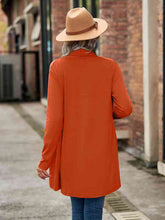 Load image into Gallery viewer, Open Front Long Sleeve Cardigan