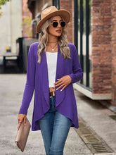 Load image into Gallery viewer, Open Front Long Sleeve Cardigan
