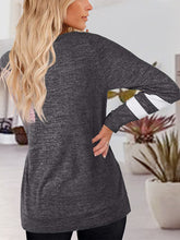 Load image into Gallery viewer, V-Neck Raglan Sleeve T-Shirt