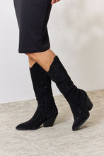 Load image into Gallery viewer, Forever Link Rhinestone Knee High Cowboy Boots