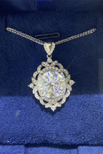 Load image into Gallery viewer, 5 Carat Moissanite 925 Sterling Silver Necklace