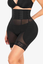Load image into Gallery viewer, Full Size Breathable Lace Trim Shaping Shorts