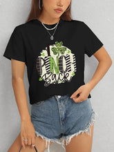 Load image into Gallery viewer, I PINCH BACK Round Neck Short Sleeve T-Shirt