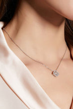 Load image into Gallery viewer, Moissanite Four Leaf Clover Pendant Necklace