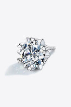 Load image into Gallery viewer, Stuck On You 4 Carat Moissanite Stud Earrings