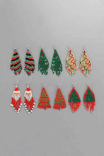Load image into Gallery viewer, Christmas Beaded Earrings