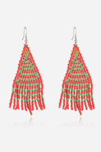 Load image into Gallery viewer, Christmas Beaded Earrings
