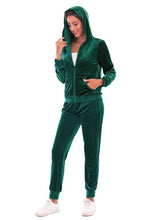 Load image into Gallery viewer, Zip-Up Hooded Jacket and Pants Set