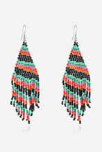 Load image into Gallery viewer, Christmas Beaded Earrings