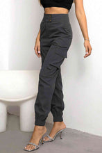 Load image into Gallery viewer, High Waist Cargo Pants