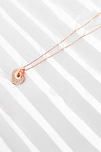 Load image into Gallery viewer, Crystal Heart Pendant Necklace