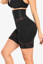 Load image into Gallery viewer, Full Size Breathable Lace Trim Shaping Shorts