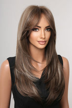 Load image into Gallery viewer, 13*1" Full-Machine Wigs Synthetic Long Straight 22"