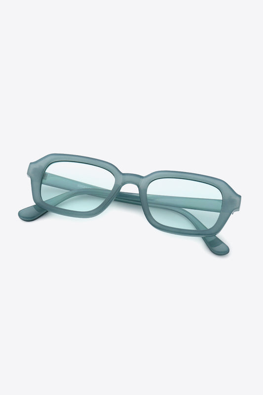 Traci K Collection Rectangle Full Rim Sunglasses