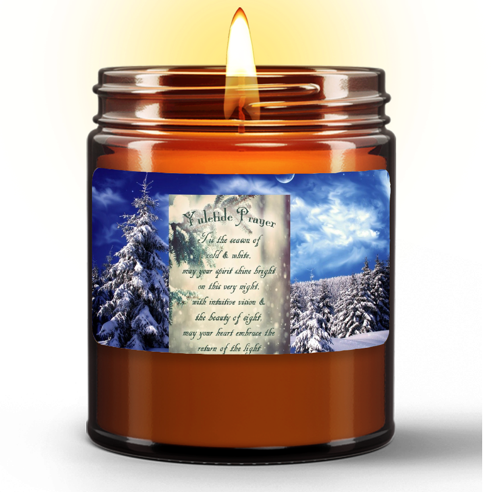 Winter Wonderland Prayer Candle🙏🎄❄