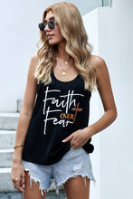 Load image into Gallery viewer, Cross Faith Over Fear Tank