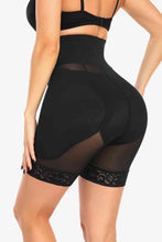 Load image into Gallery viewer, Full Size Breathable Lace Trim Shaping Shorts