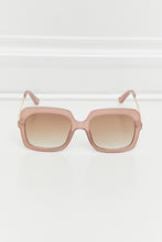 Load image into Gallery viewer, Traci K Collection Square Metal-Plastic Hybrid Temple Sunglasses