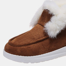 Load image into Gallery viewer, Furry Suede Snow Boots