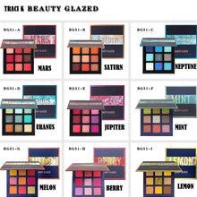 Load image into Gallery viewer, Traci K BEAUTY GLAZED Universe  Eyeshadow Palettes Holographic Universe Shiny Matte Glitter Pigment Eye Shadow Pallete Metallic Diamond Makeup Palette