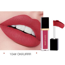 Load image into Gallery viewer, Traci K Beauty Glazed 24 Colors Matte Lip Gloss Natural Long-lasting Waterproof No Fading Non-stick Cup Lip Glaze Sexy Lip Makeup TSLM1
