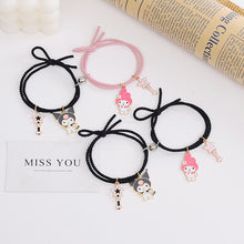 Load image into Gallery viewer, CutieCryptoCats 2pcs\Set Plus other Cute Cartoon Bracelet Magnet Ball Hand Men and Women Gift Friendship NFT Charms Elastic Rope Jewelry
