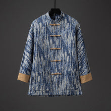 Load image into Gallery viewer, Traditional Dress Tie Dye Tang Suit High Quality Hanfu Wu Dang Tai Chi Jacket Retro Plus Size Coats Men Clothing