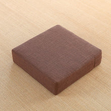 Load image into Gallery viewer, Square Futon Cushion Thickened Tatami Japanese Style Tea Table Living Room Winter Heighten Cushion Can Be Removed Washed 40x6cm
