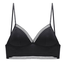 Load image into Gallery viewer, Sexy Backless Bra Lace Deep U Low Back Bralette Thin Cup Brassiere Halter Soft Seamless Elastic Underwear Tank Tops Encaje Mujer