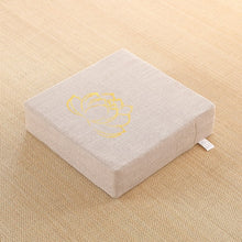 Load image into Gallery viewer, Square Futon Cushion Thickened Tatami Japanese Style Tea Table Living Room Winter Heighten Cushion Can Be Removed Washed 40x6cm