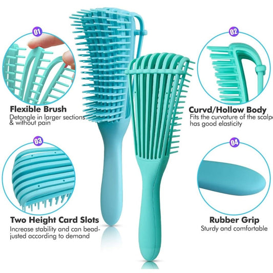 Detangling Hair Brush Scalp Massage Hair Comb Detangling Brush for Curly Hair Brush Detangler Hairbrush Women Men Salon